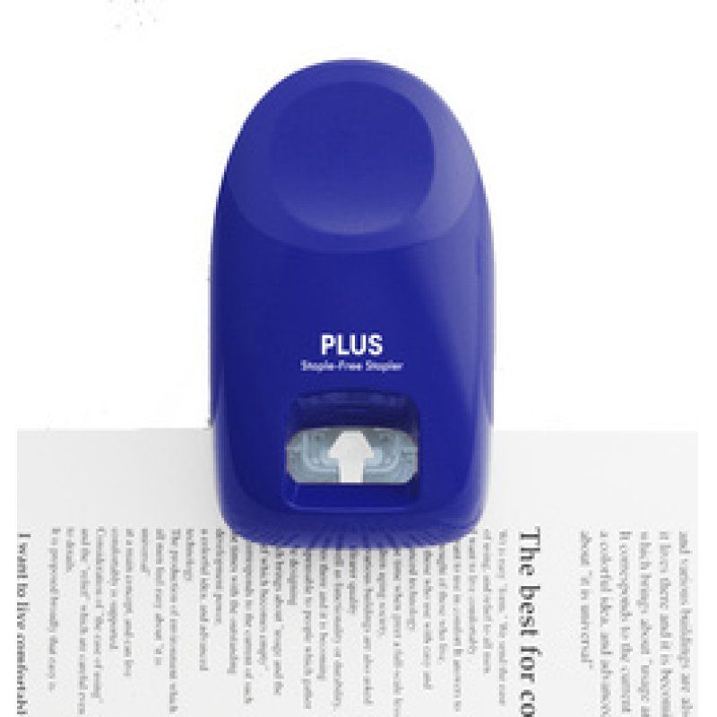 PLUS JAPAN Agrafeuse SL-112A sans agrafe, noir