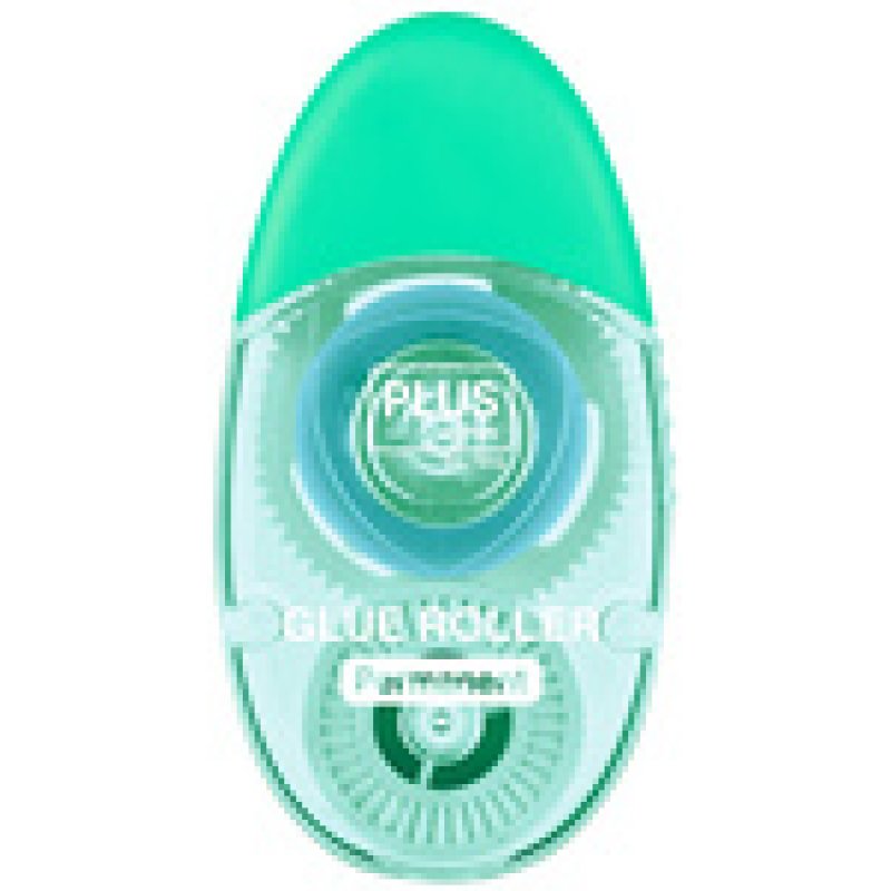 PLUS JAPAN Mini roller adhésif LE TG-1512, 6 mm x 12 m, bleu
