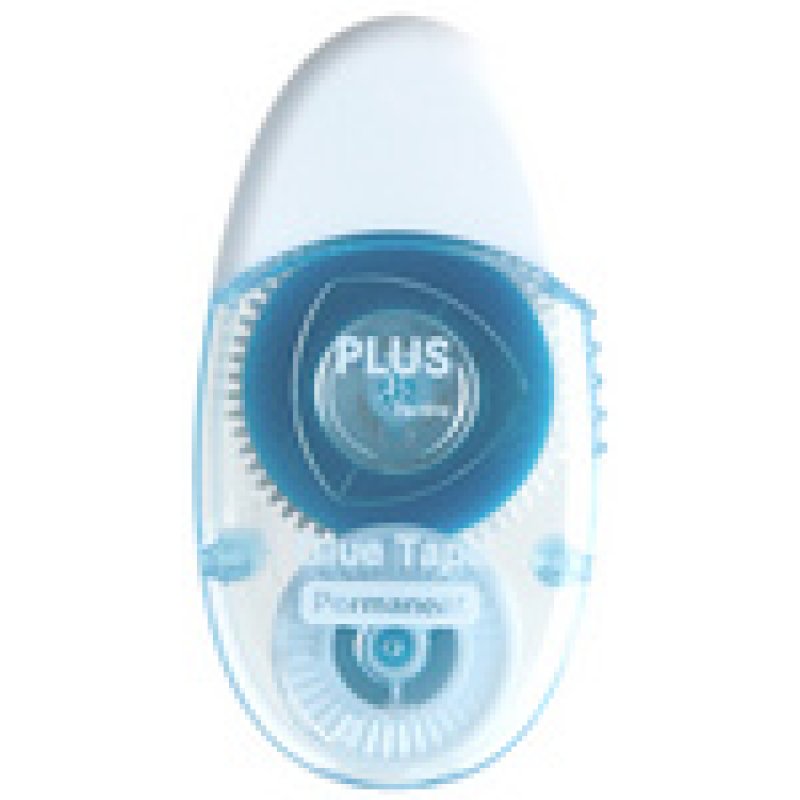 PLUS JAPAN Mini-roller de colle "LE", 6mm x 12m, dans bocal