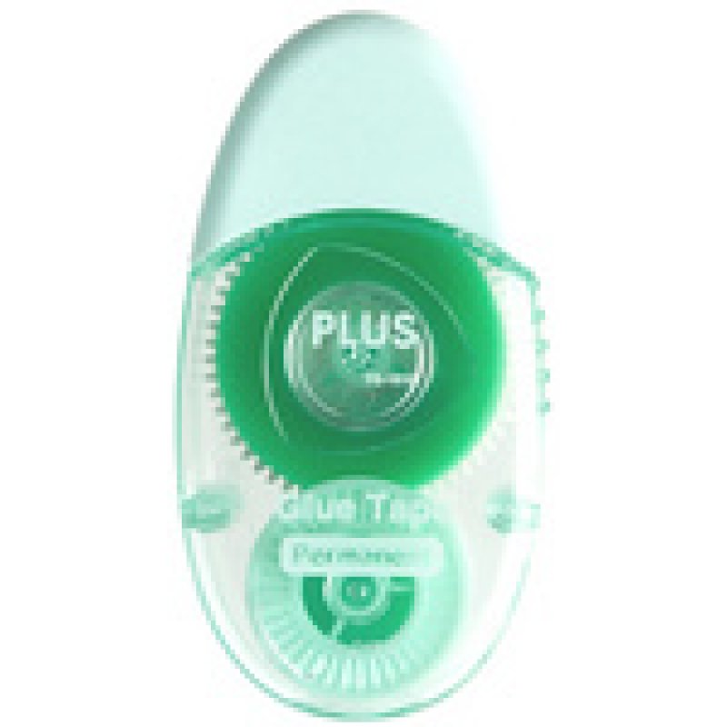 PLUS JAPAN Mini-roller de colle "LE", 6mm x 12m, dans bocal