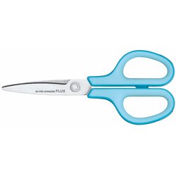 PLUS JAPAN Ciseaux universels FITCUT CURVE, 175 mm, bleu