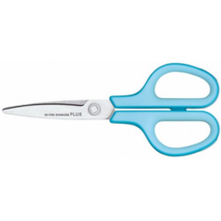 PLUS JAPAN Ciseaux universels FITCUT CURVE, 175 mm, bleu