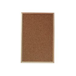 Herlitz 1600030 bulletin board Fixed bulletin board Wood Corkwood