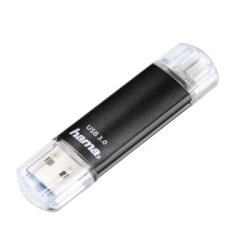 Hama 00124001 USB flash drive 128 GB USB Type-A / Micro-USB 3.2 Gen 1 (3.1 Gen 1) Black