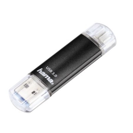 Hama 00124001 USB flash drive 128 GB USB Type-A / Micro-USB 3.2 Gen 1 (3.1 Gen 1) Black