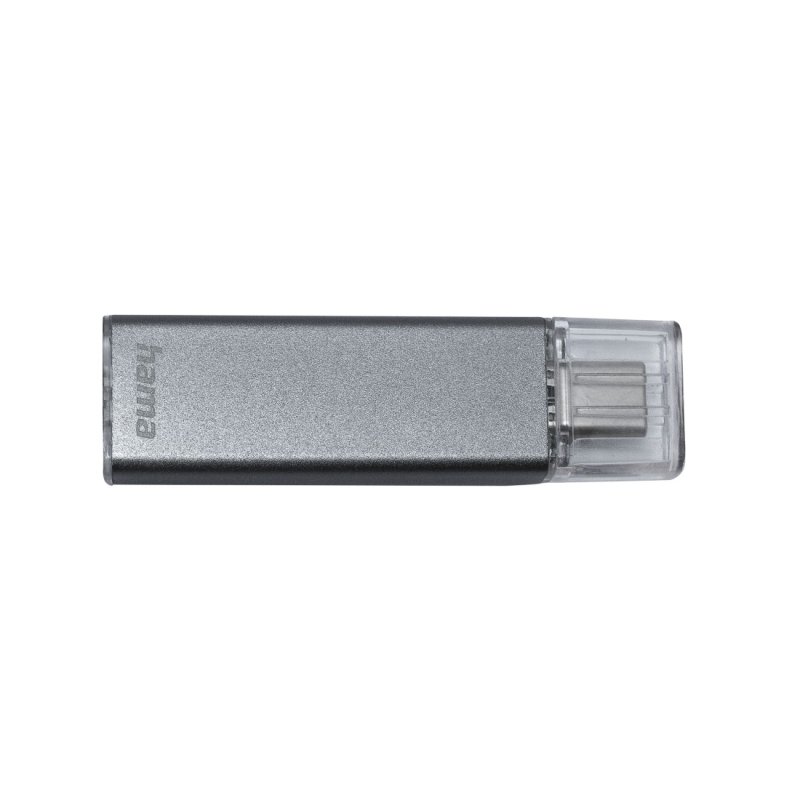 hama Clé USB 3.1 "Uni-C Classic", 64 GB, anthracite