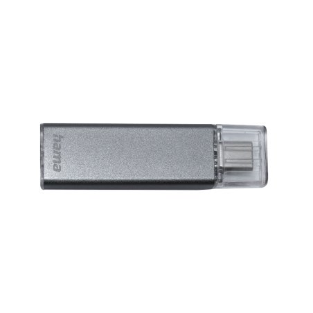 hama Clé USB 3.1 "Uni-C Classic", 128 GB, anthracite