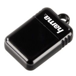 Hama Smartly USB 2.0 16GB black lecteur USB flash 16 Go USB Type-A Noir