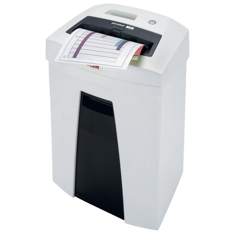 HSM Securio C16 destructeur de papier Découpage en bandes 55 dB 22,5 cm Noir, Blanc