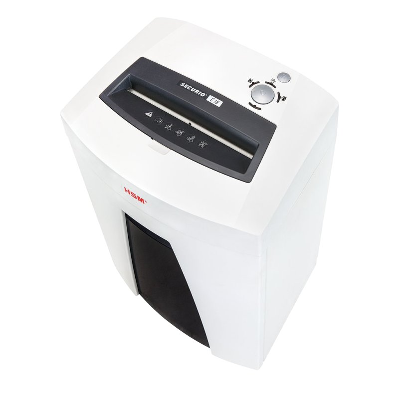 HSM SECURIO C18 paper shredder Particle-cut shredding 55 dB 23 cm White