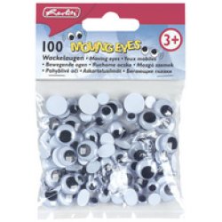 herlitz Yeux mobiles, pupille mobile, assorti, disponible