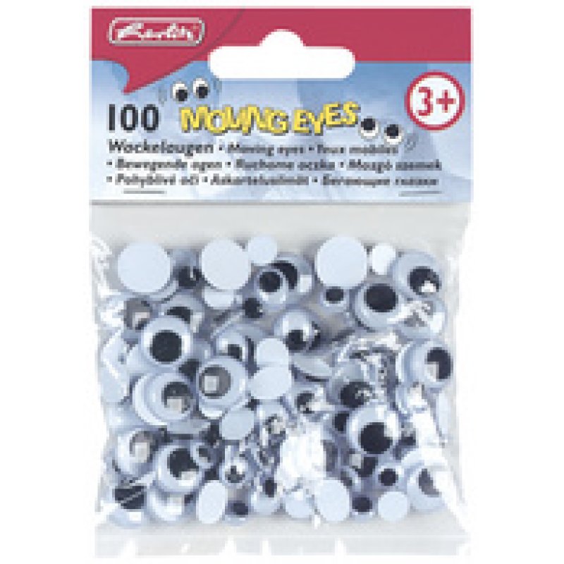 herlitz Yeux mobiles, pupille mobile, assorti, disponible