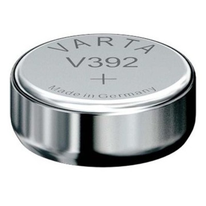 VARTA Pile oxyde argent pour montres, V392 (SR41), 1,55 V