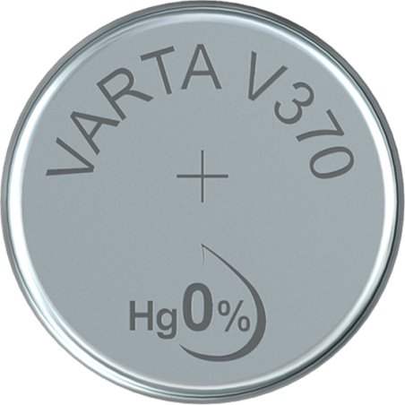 VARTA Pile oxyde argent pour montres, V370 (SR69), 1,55 V