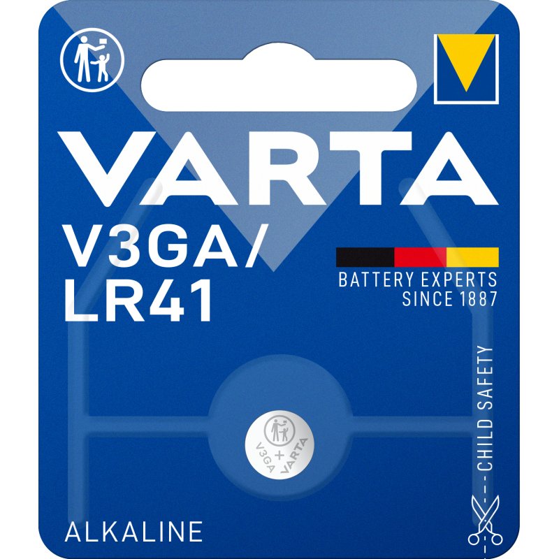 Varta 24261 101 401 pile domestique Batterie à usage unique LR41 Alcaline
