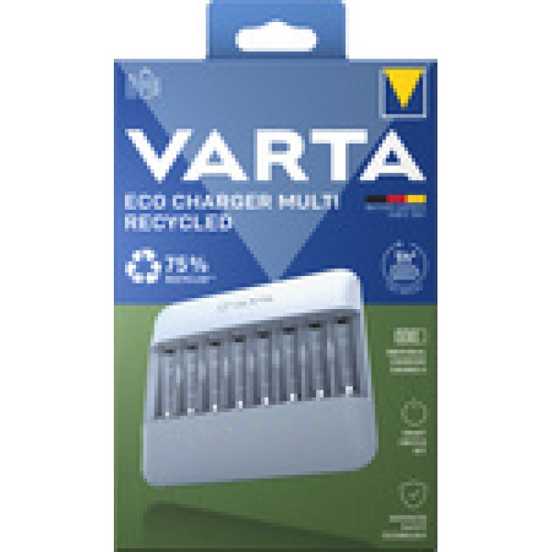VARTA Chargeur ECO Charger Multi Recycled, non équipé