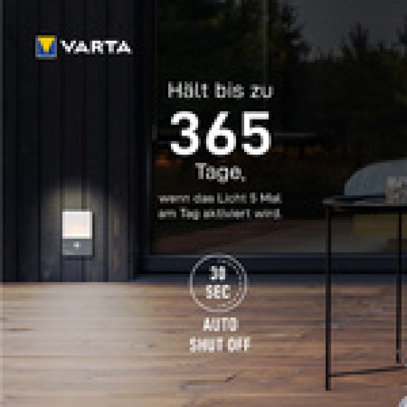 VARTA Lumière d'orientation "Motion Sensor Outdoor Light"