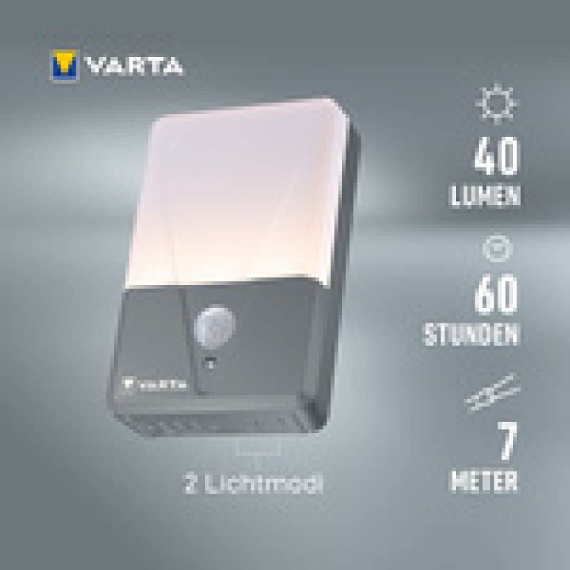 VARTA Lumière d'orientation "Motion Sensor Outdoor Light"
