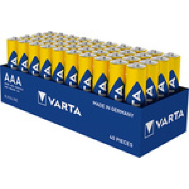 VARTA Pile alcaline Longlife Power carton, de type AAA
