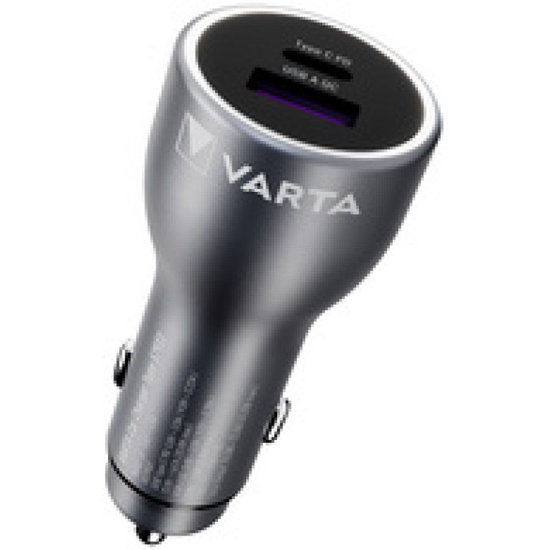 VARTA Chargeur allume-cigare "Car Charger", 1 USB-A/1 USB-C