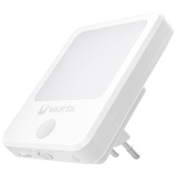 VARTA Lumière d'orientation "Motion Sensor Plug Light" blanc