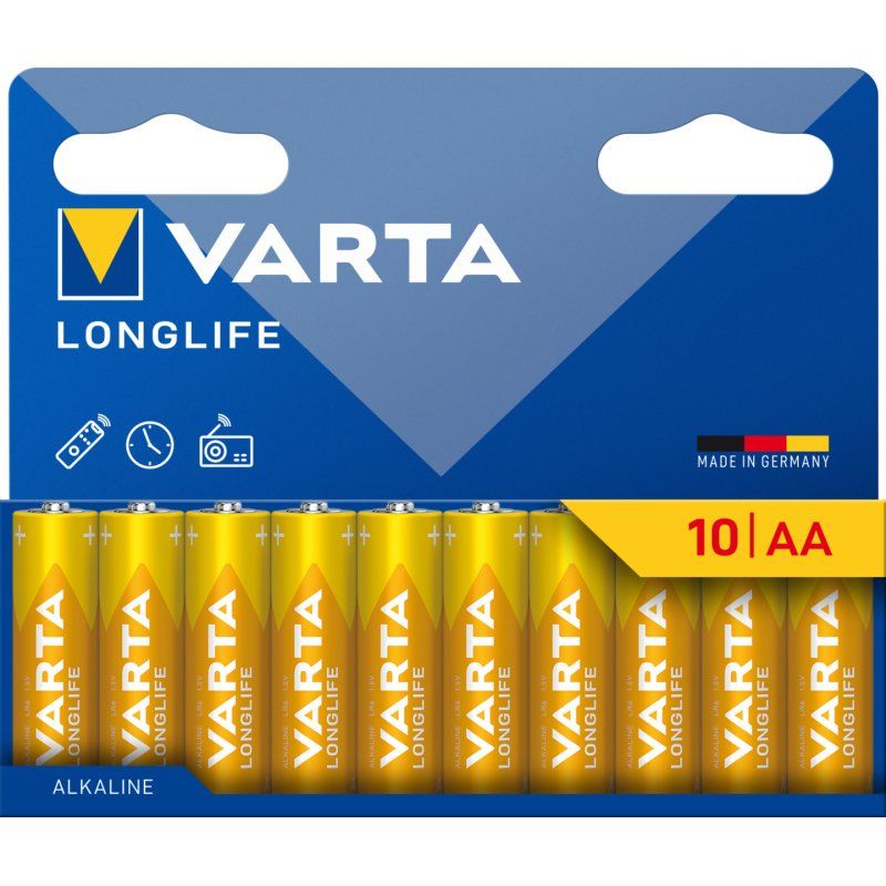 Varta 4106101761 Batterie à usage unique AA Alcaline