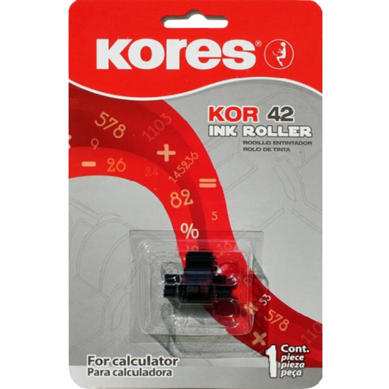 Kores Cartouche d'encre pour Epson IR 40 T, noir/rouge