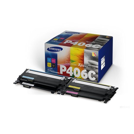 Samsung CLT-P406C toner cartridge 4 pc(s) Original Black, Blue, Magenta, Yellow