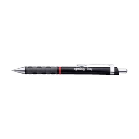 rotring Stylo à bille rétractable Tikky, noir