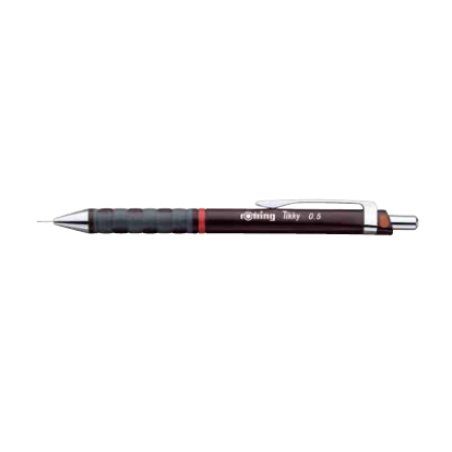 rotring Porte-mines fin Tikky 0,5 mm, rouge vin