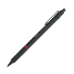 Rotring 1904442 ballpoint pen Black Clip-on retractable ballpoint pen