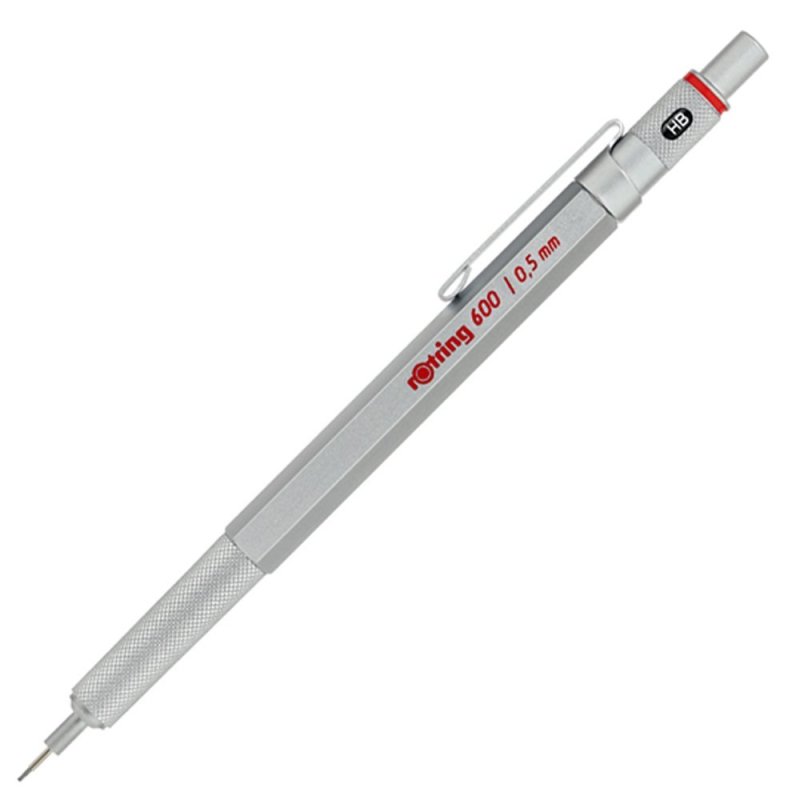 rotring Porte-mines 600, 0,5 mm, argent
