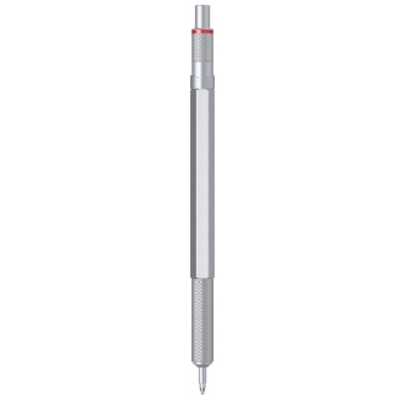 rotring Stylo à bille rétractable 600, argent