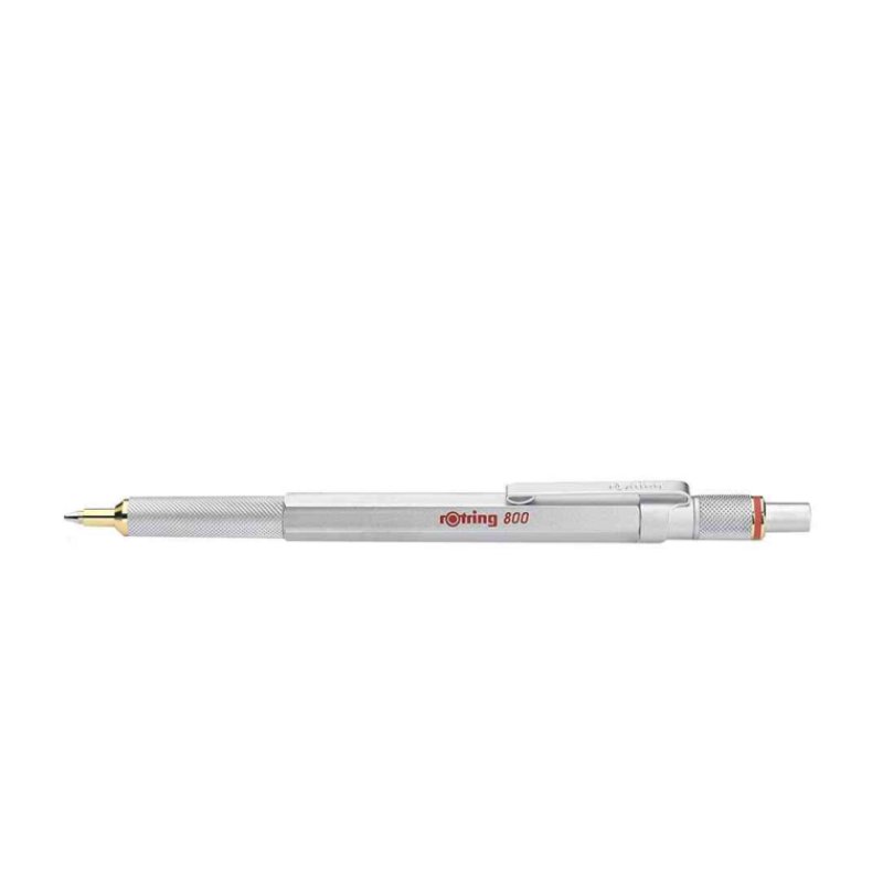 Rotring Druckkugelschreiber 800 Stylo à bille retractable avec clip Noir 1 pièce(s)