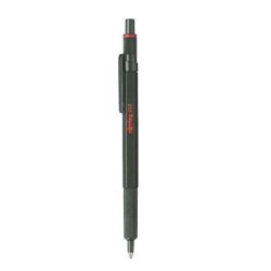 rotring Stylo à bille rétractable 600, vert métallique