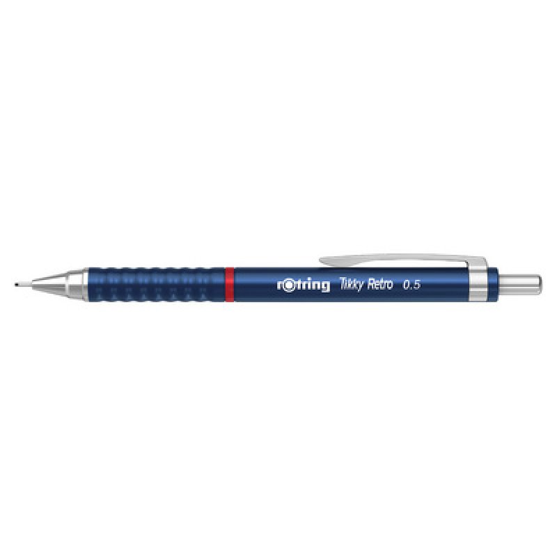 rotring Porte-mines Tikky Retro, 0,5 mm, bleu