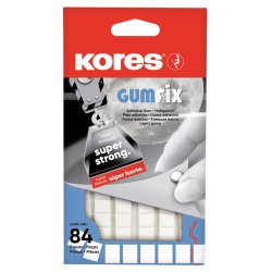 Kores pâte adhésive "GUMFIX", bandes pré-poinçonnées