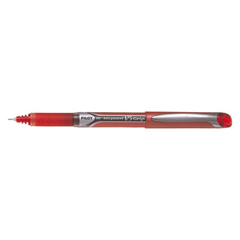 PILOT Stylo roller Hi-Tecpoint V5 Grip, rouge