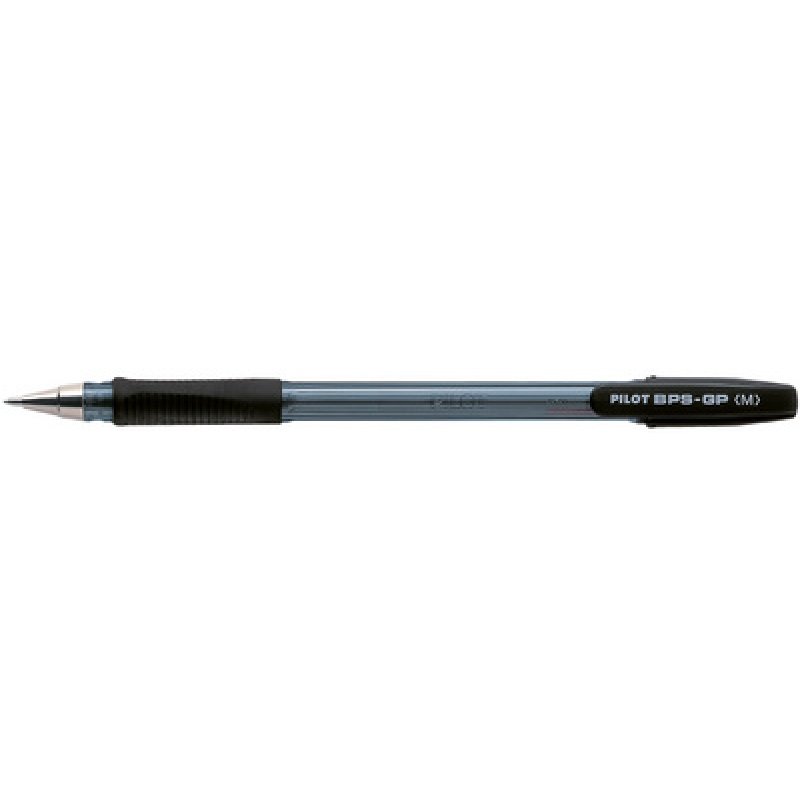 PILOT Stylo à bille BPS-GP, tracé: 0,33 mm (XB), noir