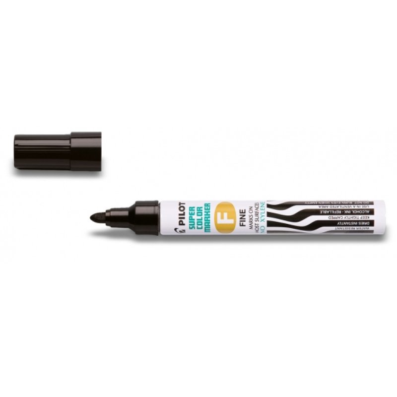 Pilot SCA-F, Super Color permanent marker Bullet tip Black 1 pc(s)