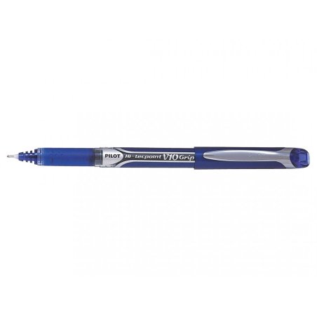 PILOT Stylo Roller Hi-Tecpoint V10 Grip, bleu
