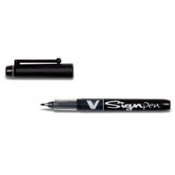 PILOT Stylo feutre V Sign Pen, noir