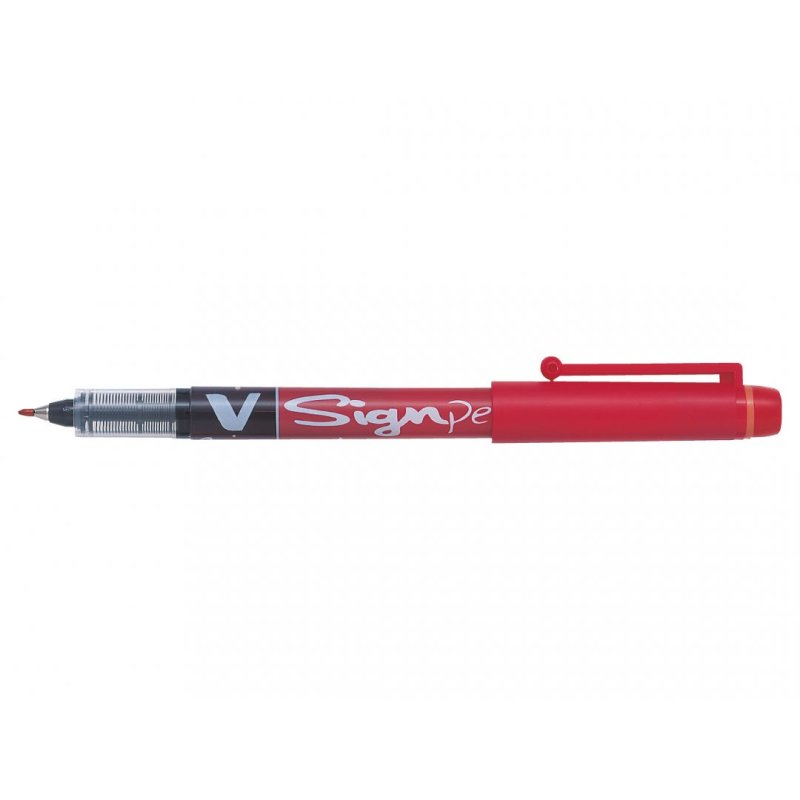 PILOT Stylo feutre V Sign Pen, rouge