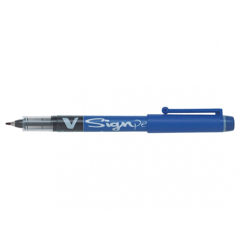 PILOT Stylo feutre V Sign Pen, bleu