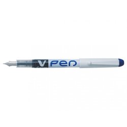 PILOT Stylo plume V-Pen effaçable, bleu