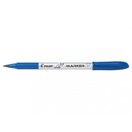 PILOT Marqueur CD/DVD BEGREEN permanent, bleu