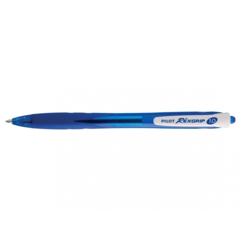 Pilot Rexgrip Blue Stick ballpoint pen Medium