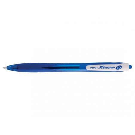 PILOT Stylo à bille REXGRIP BEGREEN, rétractable, bleu