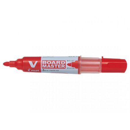 PILOT Marqueur V Board MASTER, pointe ogive, moyen, rouge