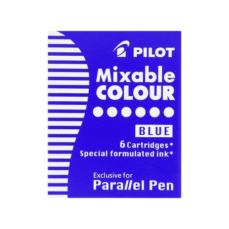 Pilot Parallel Pen Bleu 6 pièce(s)
